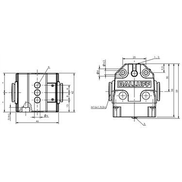 BNS 816-B03-TOB-08-650-11 BALLUFF  - Part Number: BNS03FM