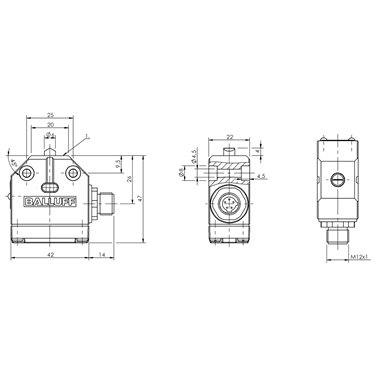 BNS 819-100-D-11-S80 BALLUFF  - Part Number: BNS005J