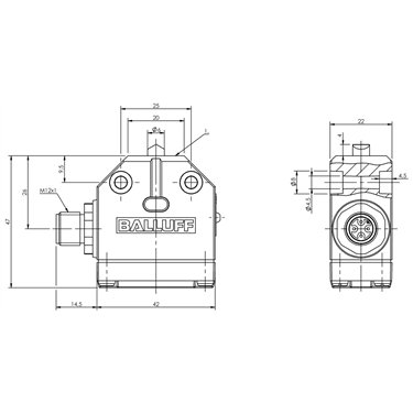 BNS 819-100-D-13-S4 BALLUFF  - Part Number: BNS005P