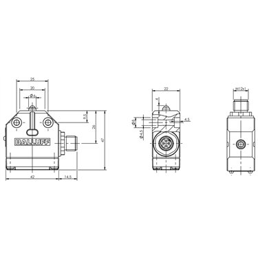 BNS 819-100-K-11-S4 BALLUFF  - Part Number: BNS0064