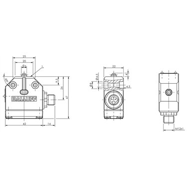 BNS 819-100-K-13-S80 BALLUFF  - Codice di ordinazione: BNS0068