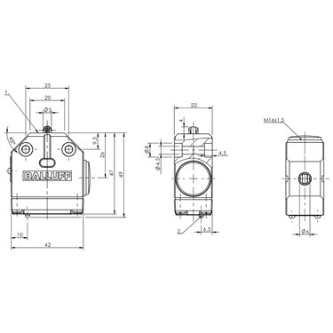 BNS 819-100-R-11-FC BALLUFF  - Codice di ordinazione: BNS03U8