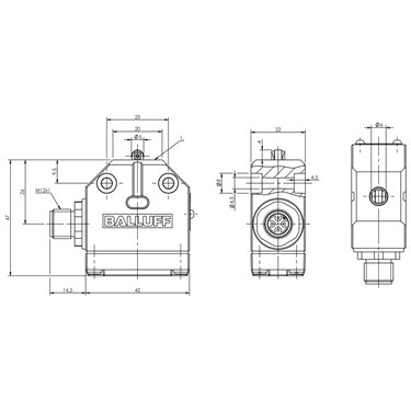 BNS 819-100-R-13-S4 BALLUFF  - Part Number: BNS006P