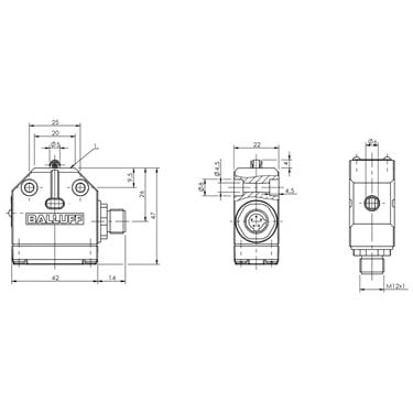 BNS 819-100-R-13-S80 BALLUFF  - Codice di ordinazione: BNS006R
