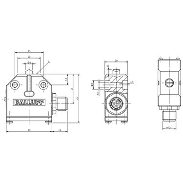 BNS 819-99-D-10-S4 BALLUFF  - Codice di ordinazione: BNS003W