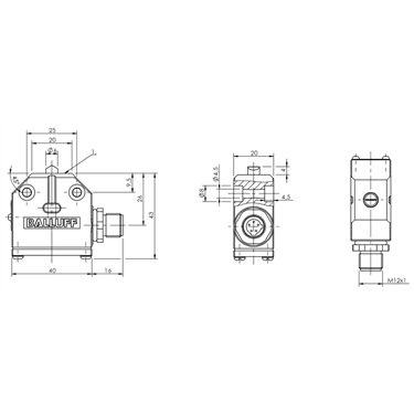 BNS 819-99-D-10-S80 BALLUFF  - Codice di ordinazione: BNS003Y
