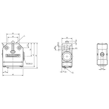 BNS 819-99-D-11-FC BALLUFF  - Codice di ordinazione: BNS03UC