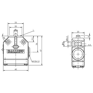BNS 819-99-D-13 BALLUFF  - Part Number: BNS0043