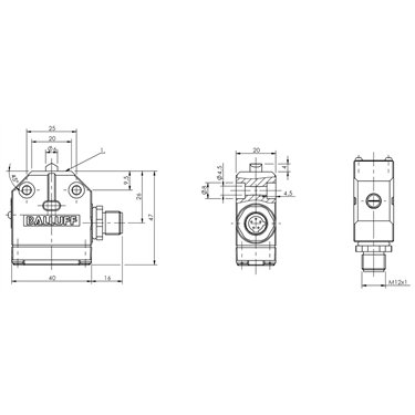 BNS 819-99-D-13-S80 BALLUFF  - Codice di ordinazione: BNS0044