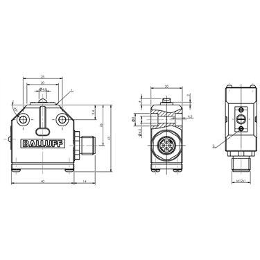 BNS 819-99-E-10-S4 BALLUFF  - Part Number: BNS04WR