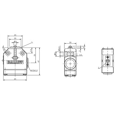 BNS 819-99-E-13 BALLUFF  - Codice di ordinazione: BNS004C
