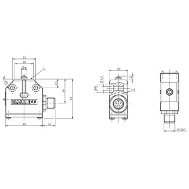 BNS 819-99-K-10-S80 BALLUFF  - Codice di ordinazione: BNS004H