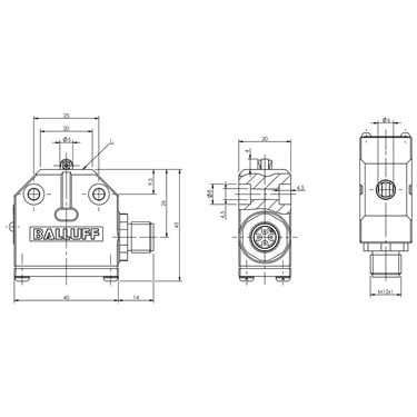 BNS 819-99-R-10-S4 BALLUFF  - Codice di ordinazione: BNS004R