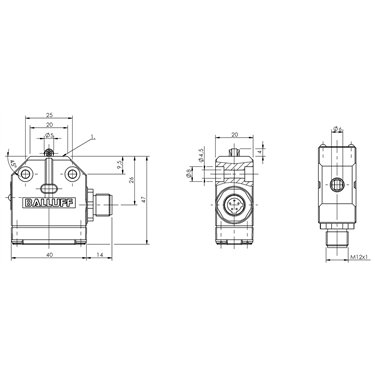 BNS 819-99-R-11-S80 BALLUFF  - Codice di ordinazione: BNS004W