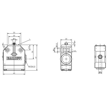 BNS 819-99-R-13 BALLUFF  - Codice di ordinazione: BNS0051