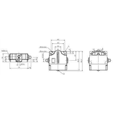 BNS 819-B02-D12-61-12-10-FD-S80R BALLUFF  - Codice di ordinazione: BNS026U