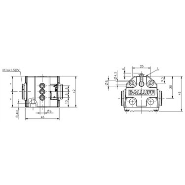 BNS 819-B03-K08-40-10 BALLUFF  - Codice di ordinazione: BNS01TT