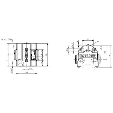 BNS 819-B04-K08-40-11 BALLUFF  - Codice di ordinazione: BNS01WJ