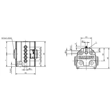 BNS 819-B05-R08-40-11 BALLUFF  - Codice di ordinazione: BNS01Z4