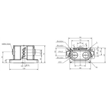 BNS 819-D03-D12-62-10 BALLUFF  - Codice di ordinazione: BNS01HU