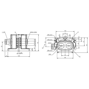 BNS 819-D04-E12-100-10-S90L BALLUFF  - Codice di ordinazione: BNS00HC