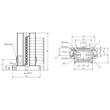 BNS 819-D10-D12-62-10 BALLUFF  - Codice di ordinazione: BNS01MJ