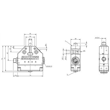 BNS 819-FD-60-101-FE-S80L BALLUFF  - Codice di ordinazione: BNS04YC