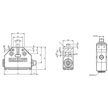 BNS 819-FD-60-101-S80R BALLUFF  - Codice di ordinazione: BNS000L