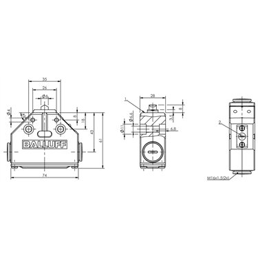 BNS 819-FE-60-101 BALLUFF  - Codice di ordinazione: BNS000N