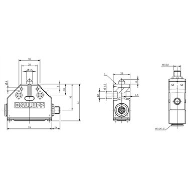 BNS 819-FK-60-101-S4R BALLUFF  - Codice di ordinazione: BNS000Y