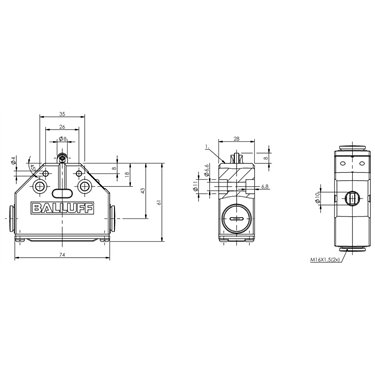 BNS 819-FL-60-101 BALLUFF  - Codice di ordinazione: BNS000A