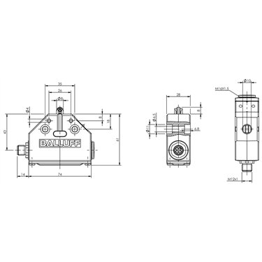 BNS 819-FL-60-101-S4L BALLUFF  - Codice di ordinazione: BNS0011