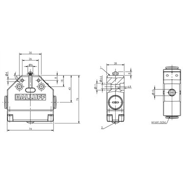 BNS 819-FR-60-101-FE BALLUFF  - Part Number: BNS0016