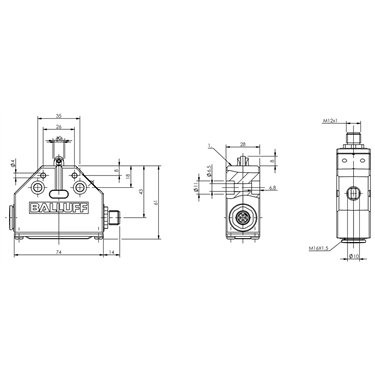 BNS 819-FR-60-101-S4R BALLUFF  - Codice di ordinazione: BNS0018