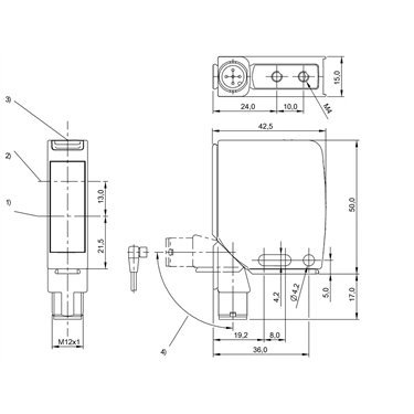 BOD 21M-LB01-S92 BALLUFF  - Codice di ordinazione: BOD000P