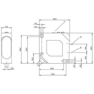 BOD 26K-LA01-C-06 BALLUFF  - Codice di ordinazione: BOD0001