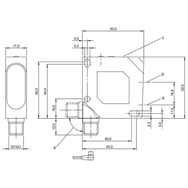 BOD 26K-LBR04-S115-C BALLUFF  - Codice di ordinazione: BOD000C