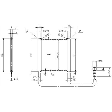 BOH AI-R484-040-02-S49F BALLUFF  - Codice di ordinazione: BOH00FK