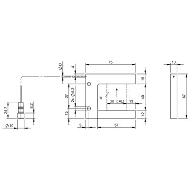 BOH AR-F40-002-01-S49F BALLUFF  - Codice di ordinazione: BOH001N
