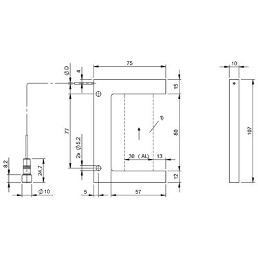BOH AR-F80-003-01-S49F BALLUFF  - Codice di ordinazione: BOH001P