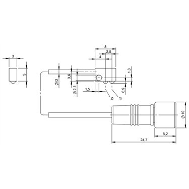 BOH DK-R002-006-01-S49F BALLUFF  - Codice di ordinazione: BOH002K