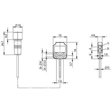 BOH DK-R027-004-01-S49F BALLUFF  - Codice di ordinazione: BOH002A