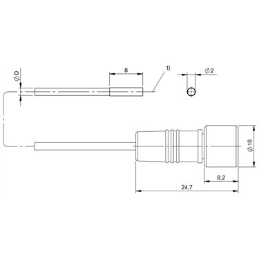 BOH DR-G02-001-01-S49F BALLUFF  - Codice di ordinazione: BOH0003
