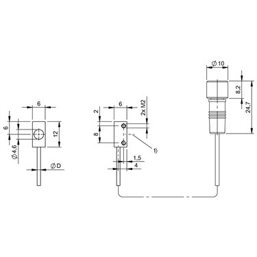 BOH DR-Q06-001-01-S49F BALLUFF  - Codice di ordinazione: BOH000L