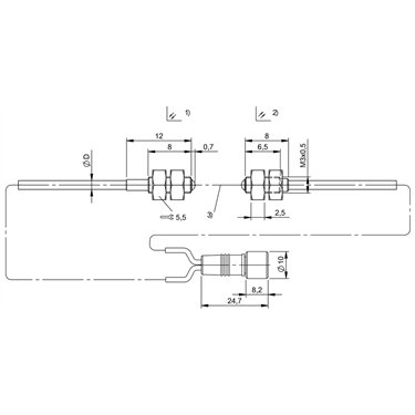 BOH TZ-M03-001-01-S49F-SA2 BALLUFF  - Codice di ordinazione: BOH001L