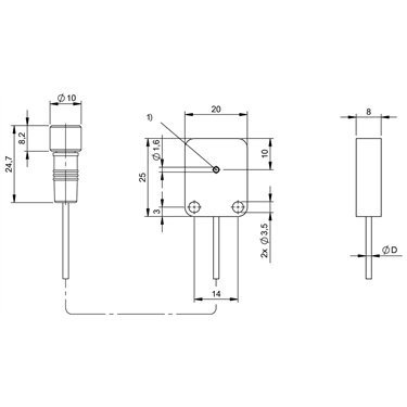 BOH ZR-T16-002-S49F-SA1 BALLUFF  - Codice di ordinazione: BOH001H