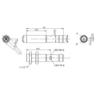 BOS 12M-PSV-RF10-S4 BALLUFF  - Codice di ordinazione: BOS01UN