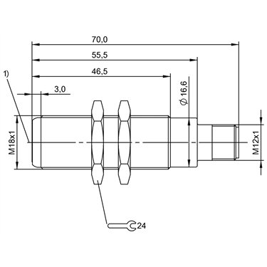 BOS 18E-PS-1N2M-S4-D BALLUFF  - Codice di ordinazione: BOS0016