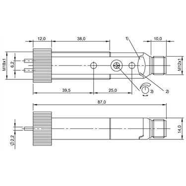 BOS 18KF-PA-1FR-S4-C BALLUFF  - Part Number: BOS00JJ
