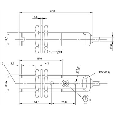 BOS 18KF-PA-1LQP-C-02 BALLUFF  - Part Number: BOS00JR